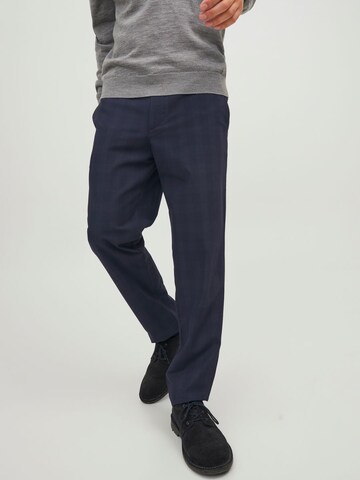 JACK & JONES Regular Pants 'Ollie Benji' in Blue