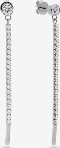 JETTE Earrings in Silver: front