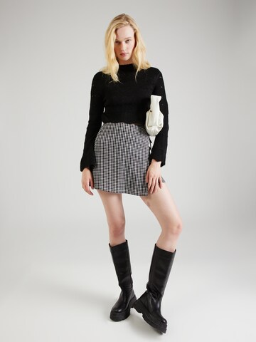 ONLY Sweater 'MORE HEARTS' in Black