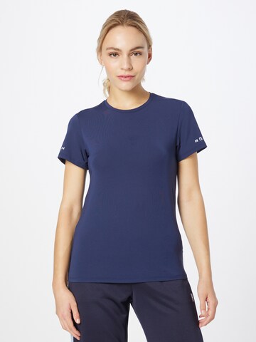 Röhnisch Functioneel shirt in Blauw: voorkant