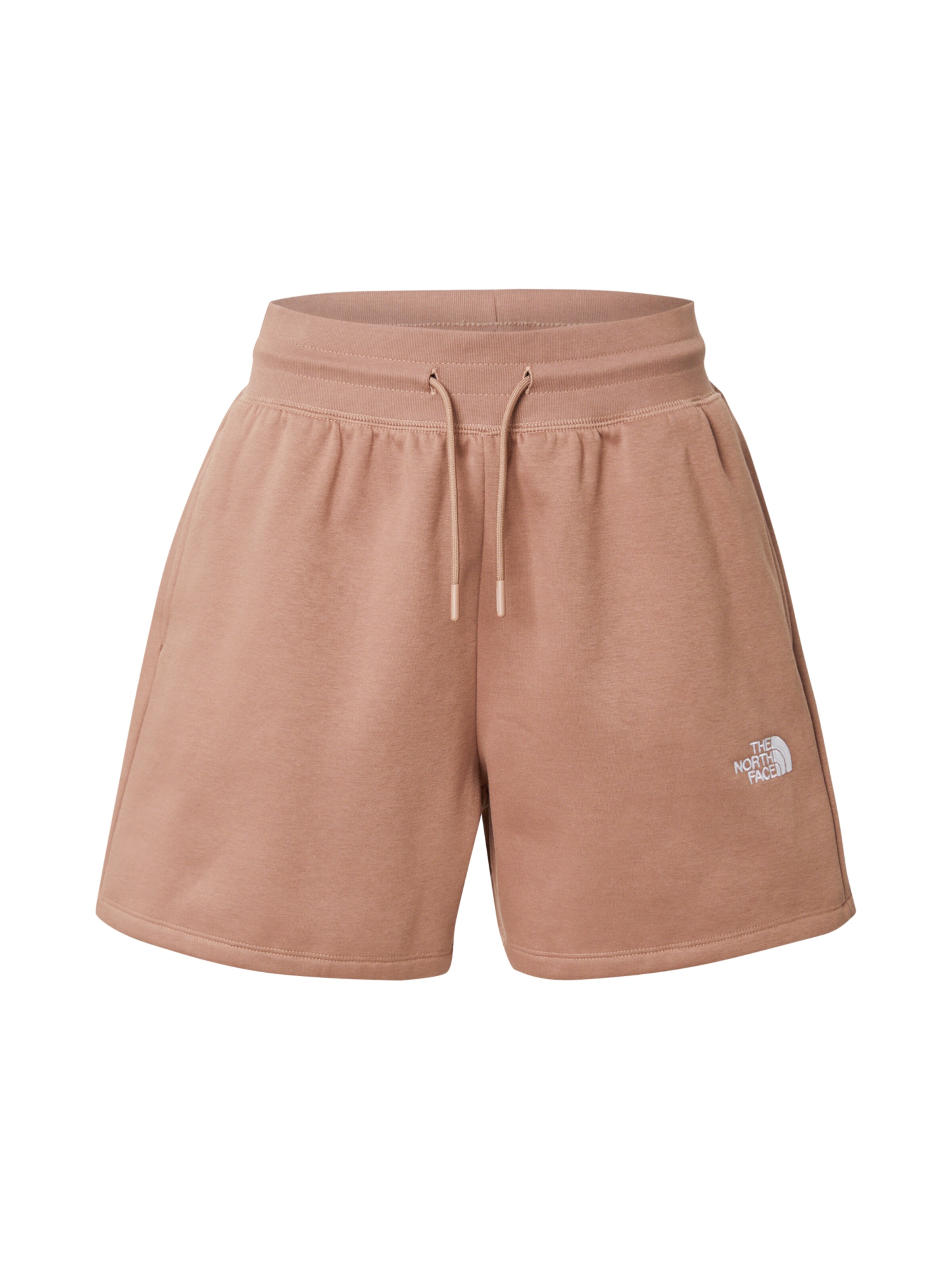 THE NORTH FACE Ohlapna forma Hlače 'ESSENTIAL' | rjava barva: sprednja stran