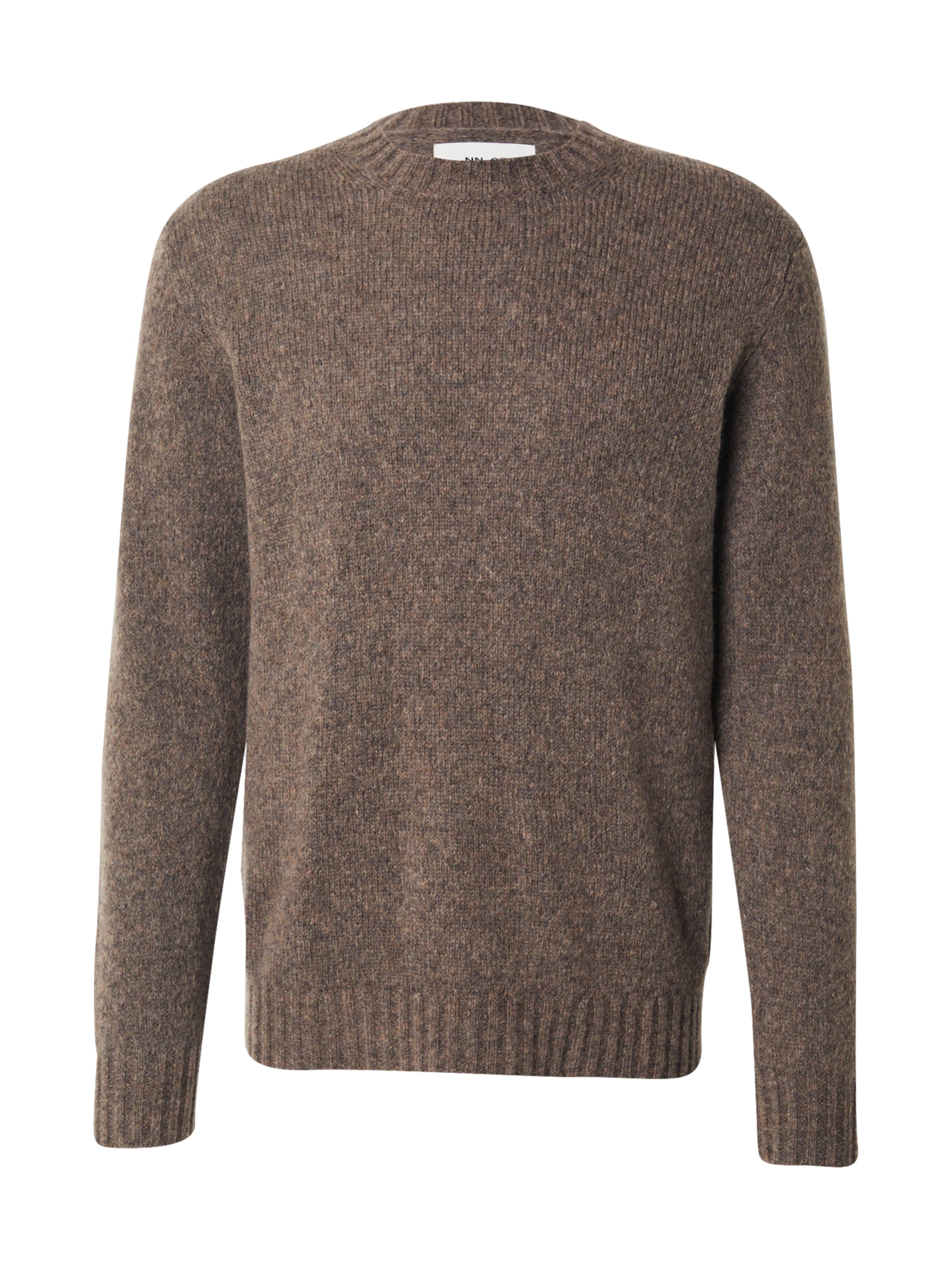 NN07 Πουλόβερ 'Lee' σε καφέ: μπροστά