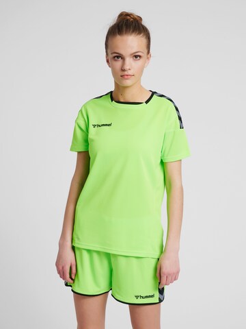 Hummel Performance Shirt 'AUTHENTIC POLY' in Green: front