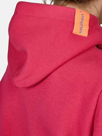 salzhaut Sweatshirt 'Visit' in Pink