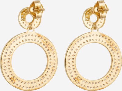 MOSUO JEWELLERY Ohrringe 'Aria' in gold / transparent, Produktansicht