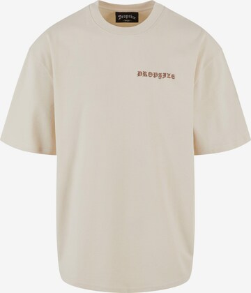 Dropsize Shirt in Beige: front