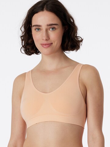 Bustier Soutien-gorge ' Casual Seamless ' SCHIESSER en orange : devant