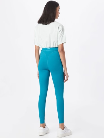 Skinny Pantalon de sport Reebok en bleu