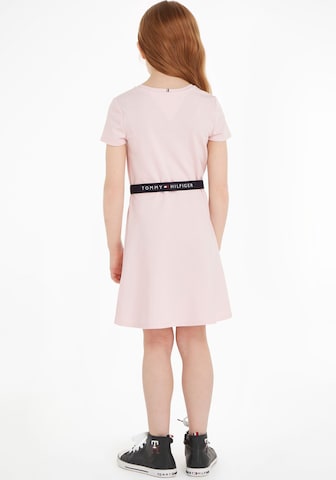 TOMMY HILFIGER Kleid 'Essential' in Pink