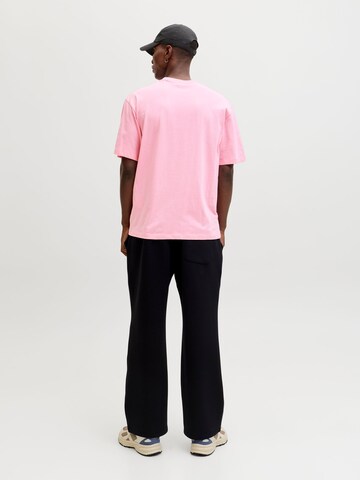 T-Shirt 'JJEBradley' JACK & JONES en rose