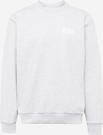 Sweat-shirt VANS en gris : devant