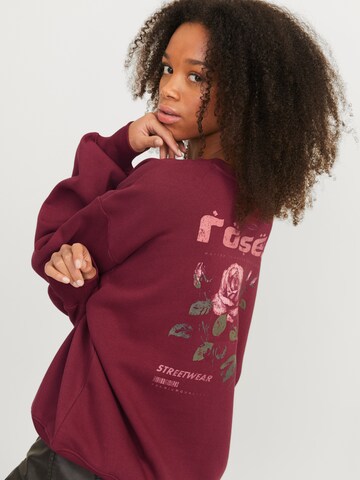 JJXX Sweatshirt 'JXSANDRA' in Red