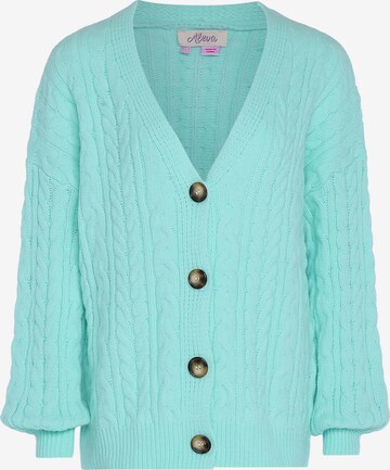 aleva Knit Cardigan in Blue: front
