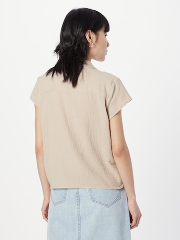 ONLY Bluse 'Thyra' i beige