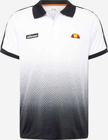 ELLESSE - Camiseta funcional 'Level' en negro: frente