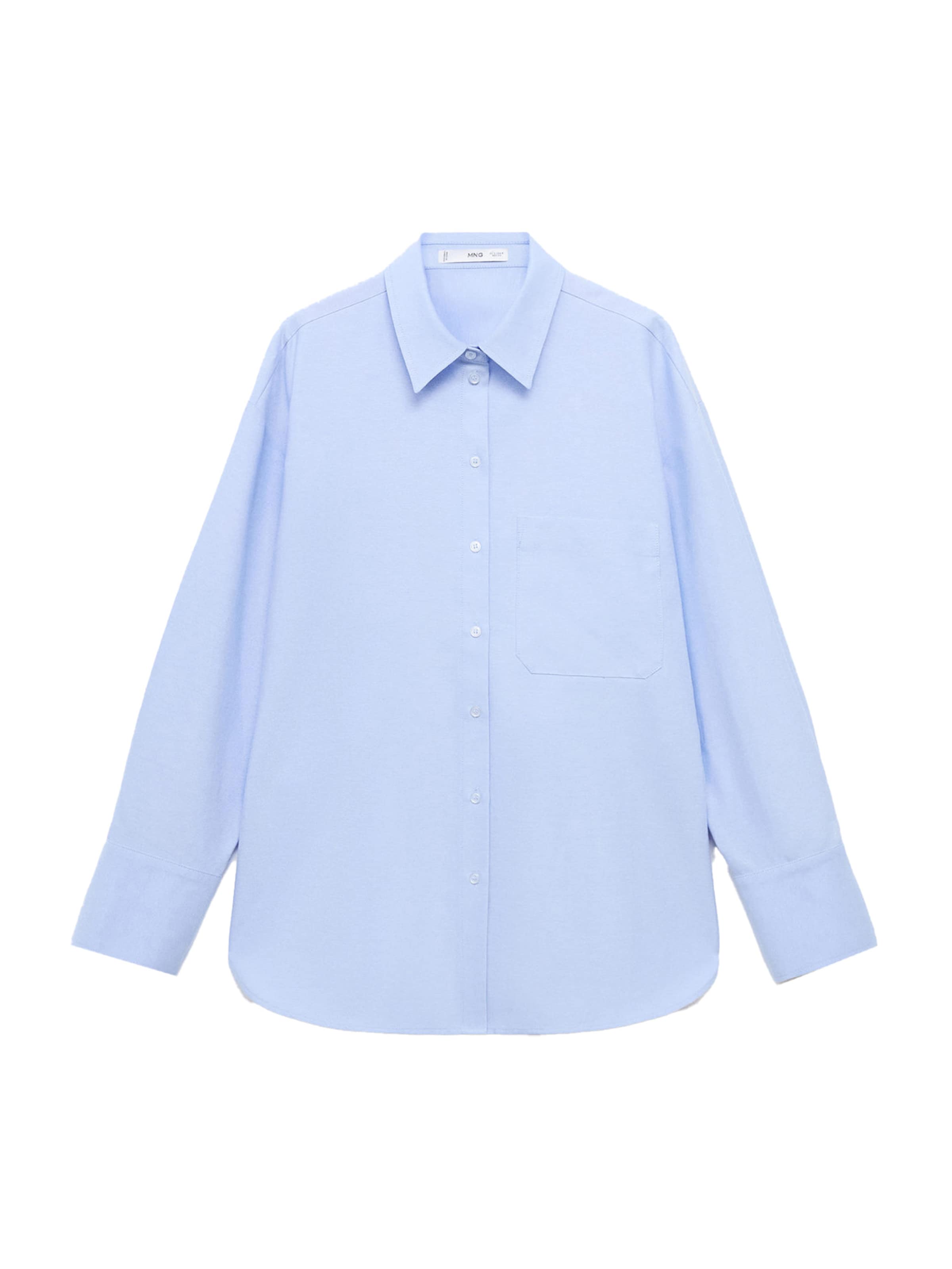 Bluză 'JUANY' MANGO pe albastru porumbel, Vizualizare produs