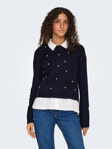 ONLY Pullover 'ONLDOLLY' i blå: forside