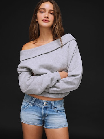 Bershka Slimfit Jeans i blå