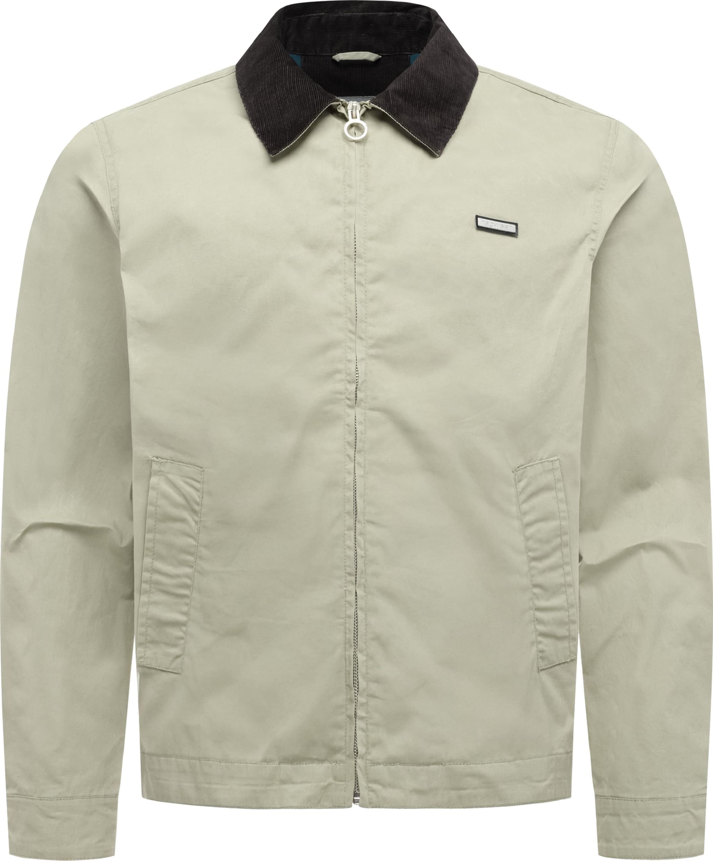 Ragwear Between-Season Jacket 'Hertan' in Green: front