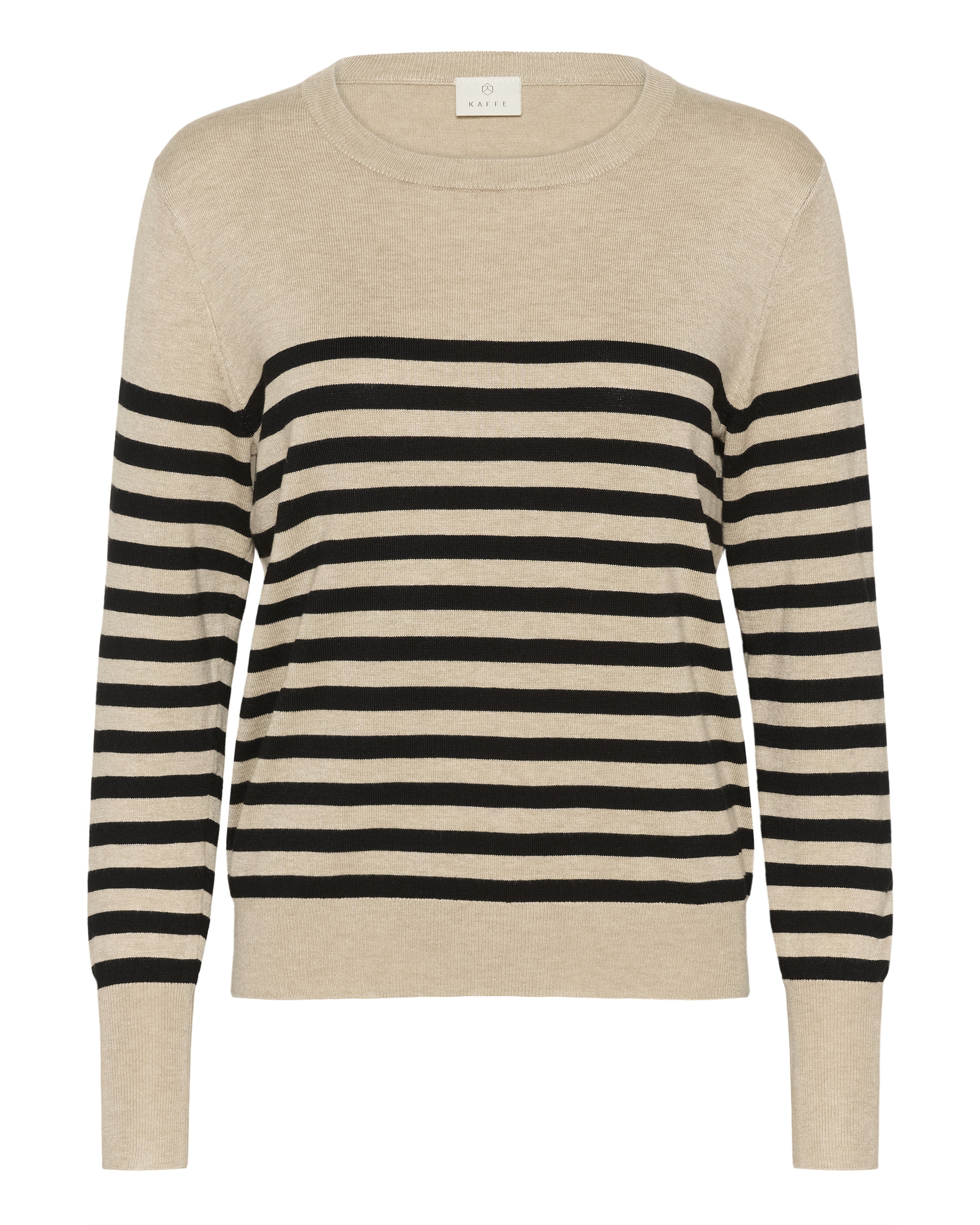 Kaffe Trui 'Izza' in Beige: voorkant