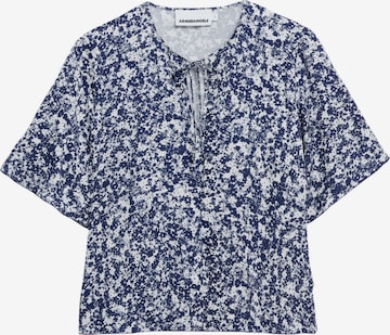 ARMEDANGELS Blouse 'Andrikaa' in Blue: front