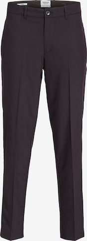 Pantalon à plis 'JPSTAce Leo' JACK & JONES en marron : devant