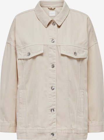 ONLY Between-Season Jacket 'FANCY' in Beige: front