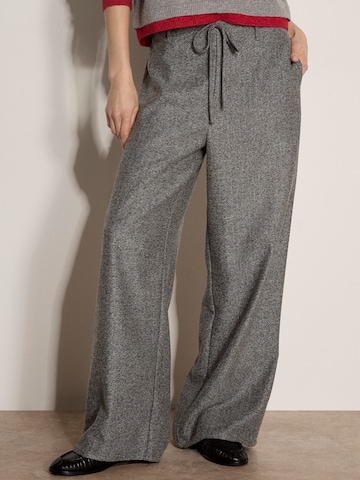 Wide leg Pantaloni ' ' di Apricot in grigio