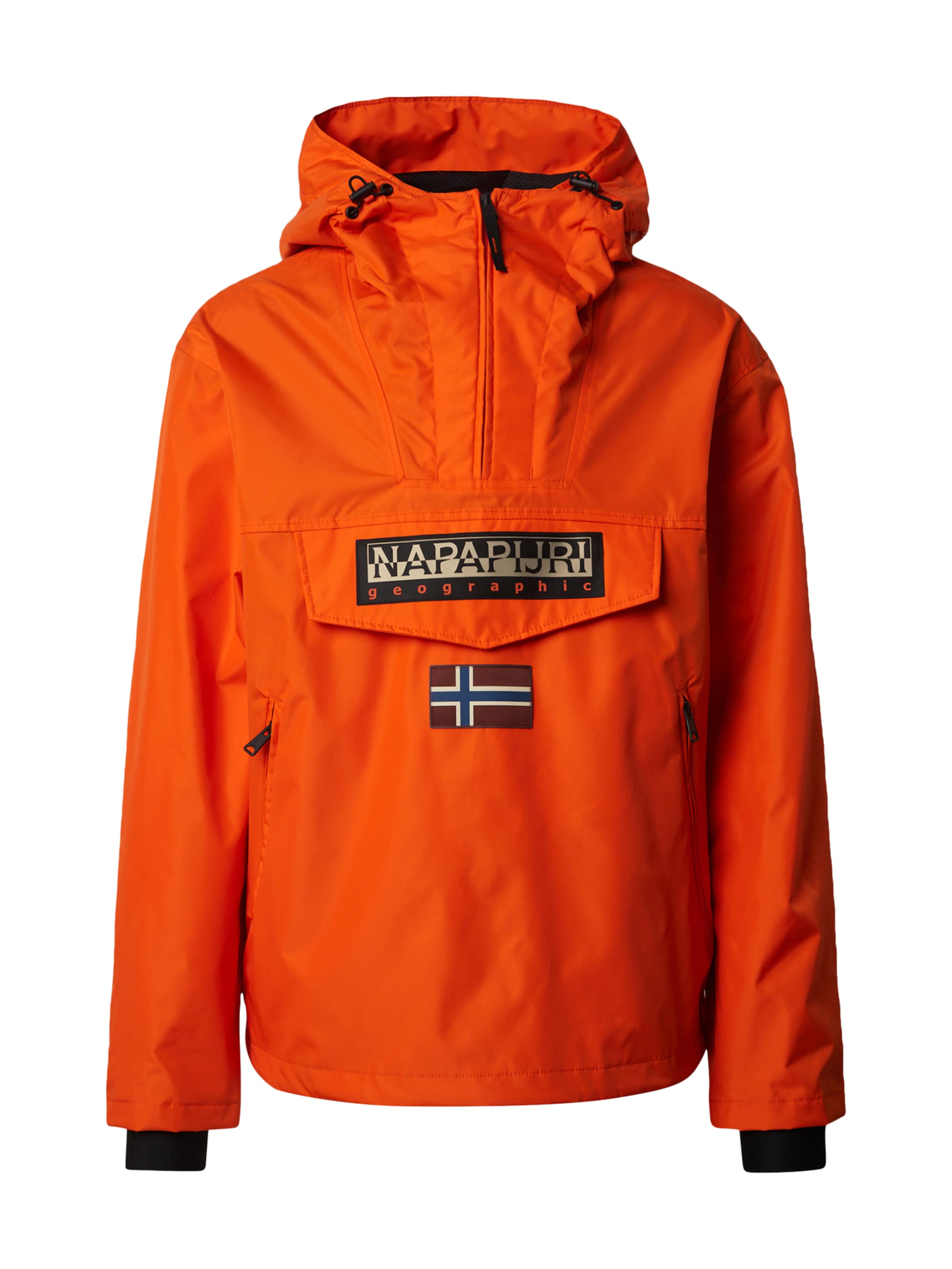 NAPAPIJRI Funktionsjacke 'RAINFOREST NEXT' in Orange: Vorderseite