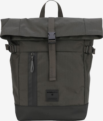 STRELLSON - Mochila 'Northwood Eddie' en verde: frente