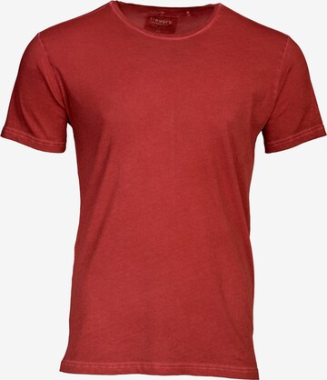 TREVOR'S Shirt in Rood: voorkant