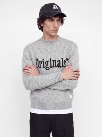 JACK & JONES Trui 'JORMontreal Ollie' in Grijs