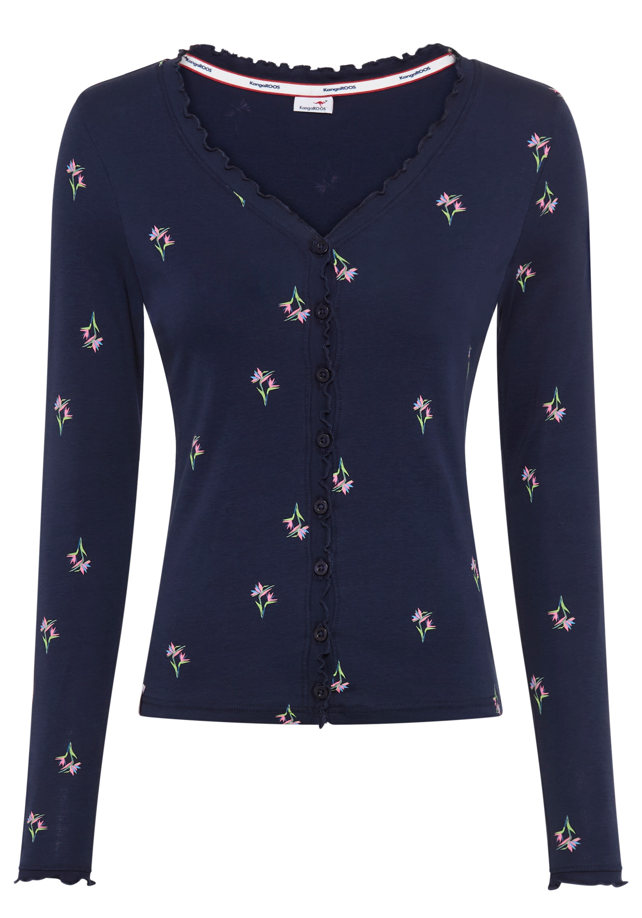 KangaROOS Shirt in Blue: front