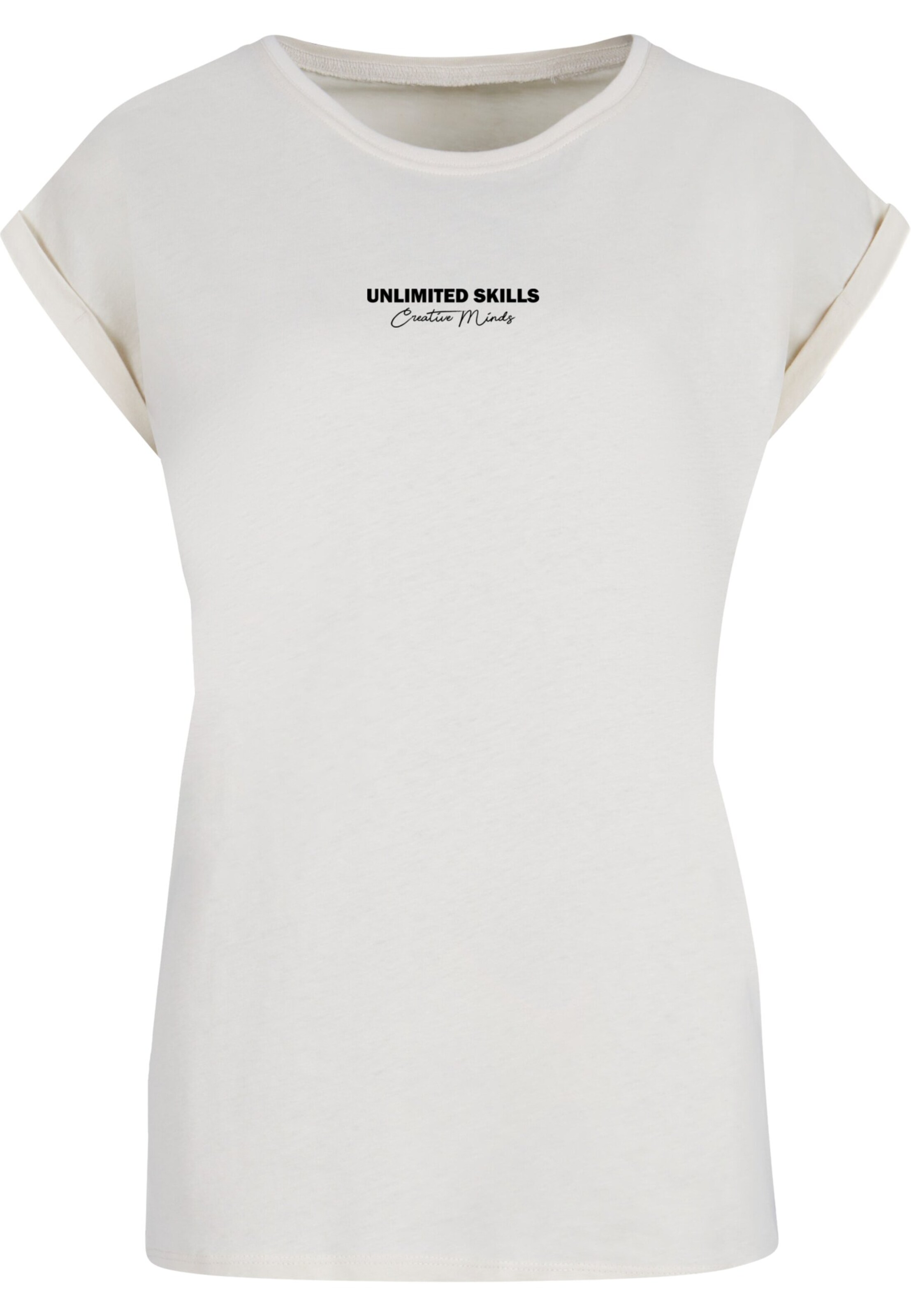 T-shirt 'Unlimited Skills' Merchcode en blanc : devant