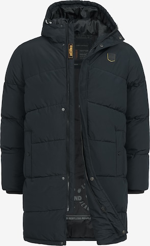 INDICODE JEANS Winterjas ' Pazze' in Zwart: voorkant