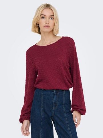 ONLY Tricot 'Belle' in Rood