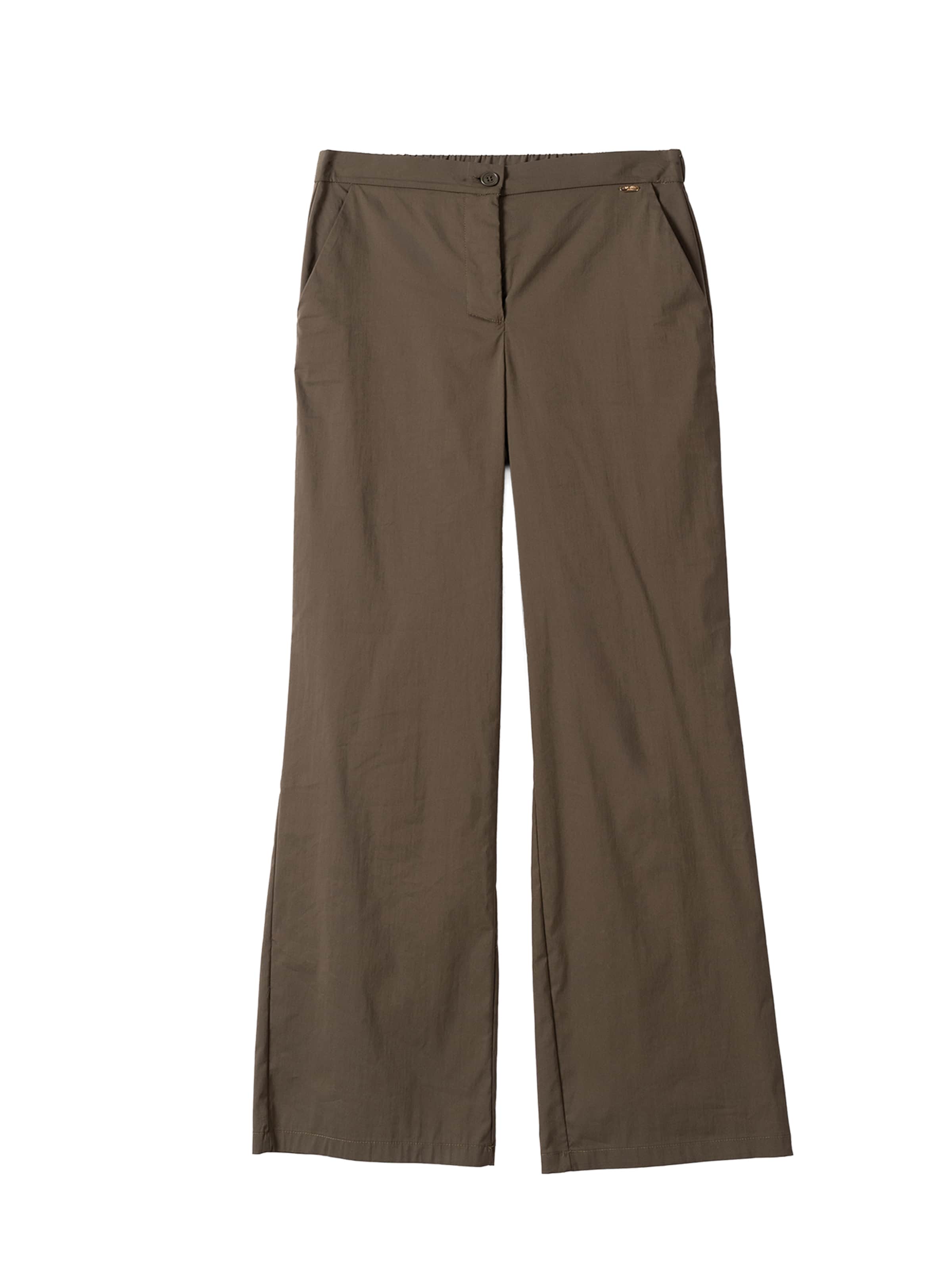 Camomilla Italia Loose fit Trousers 'Pat' in Green: front