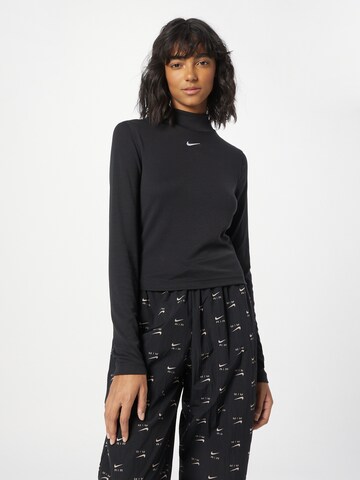 T-shirt Nike Sportswear en noir : devant