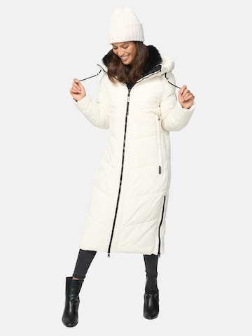 MARIKOO Χειμερινό παλτό 'Nadaree XVI' σε λευκό