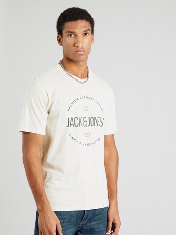 Maglietta 'JPRBLAaston' di JACK & JONES in beige: frontale
