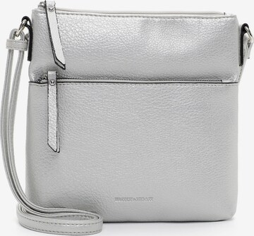 Emily & Noah Crossbody Bag 'Emma' in Silver: front