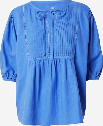 Marks & Spencer Bluse i blå: forside