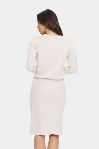 SAINT TROPEZ Dress 'Mila' in Beige