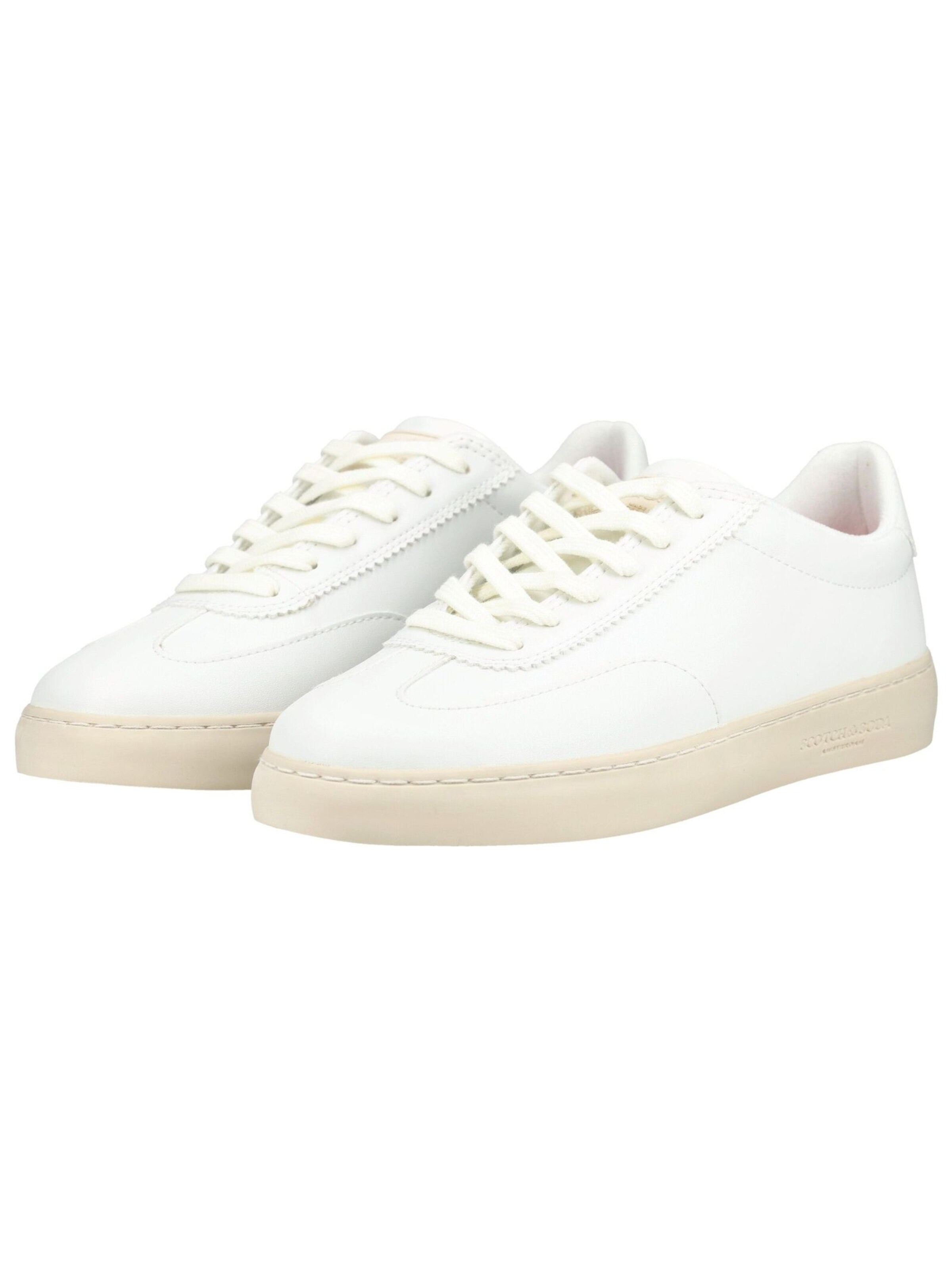 Baskets basses SCOTCH & SODA en blanc