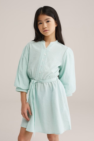 WE Fashion Dress in Green: front