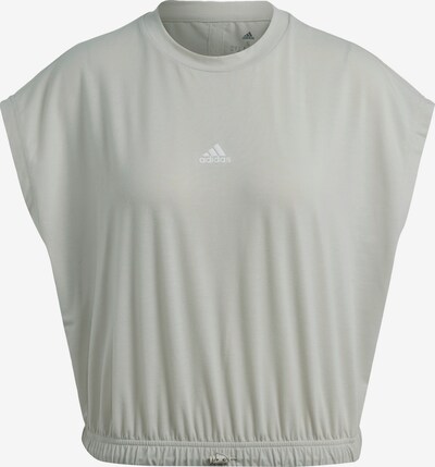 ADIDAS SPORTSWEAR Функционална тениска 'Hyperglam' в бежово / бяло, Преглед на продукта