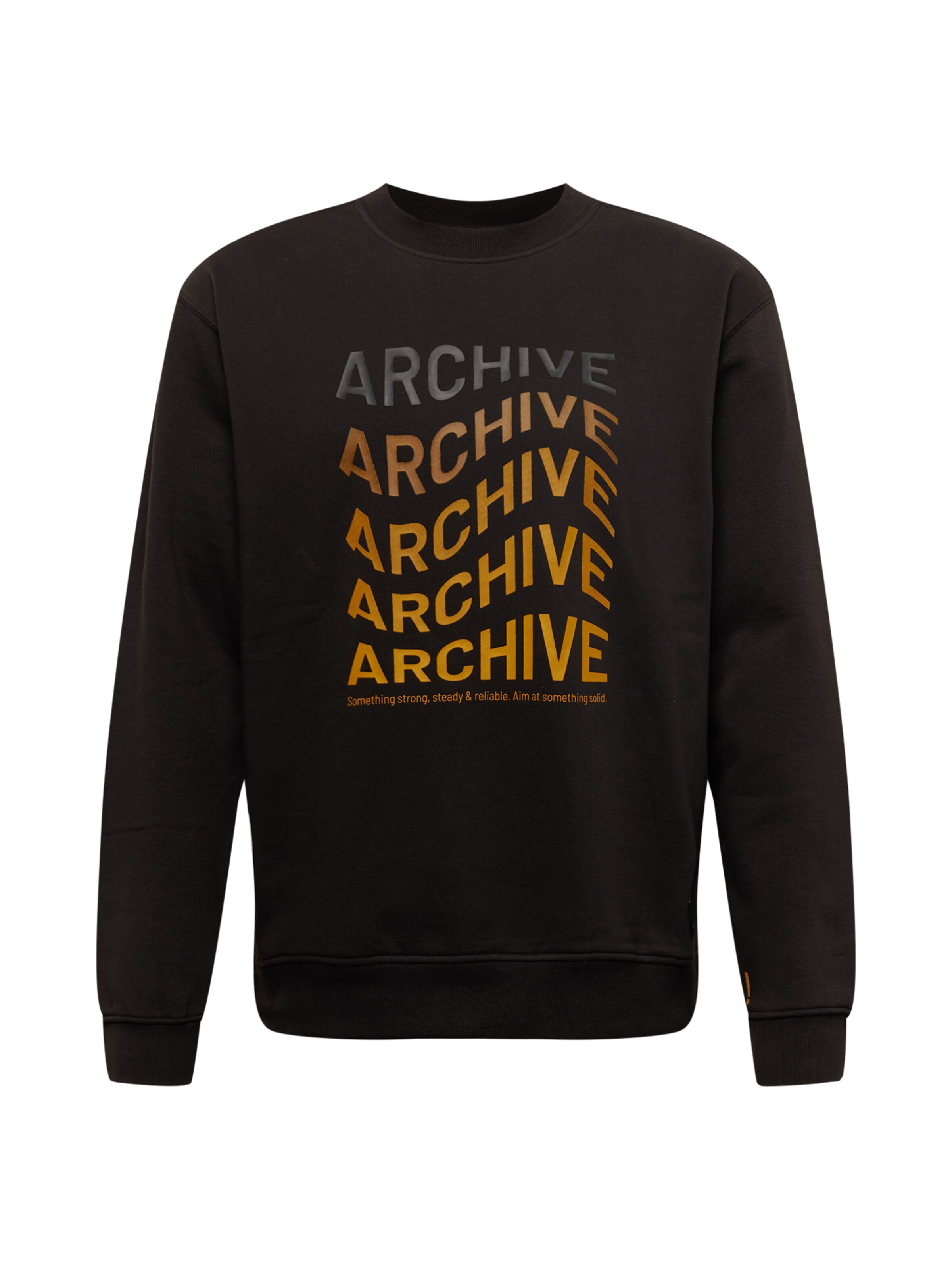 !Solid - Sweatshirt 'Darcio' em preto: frente