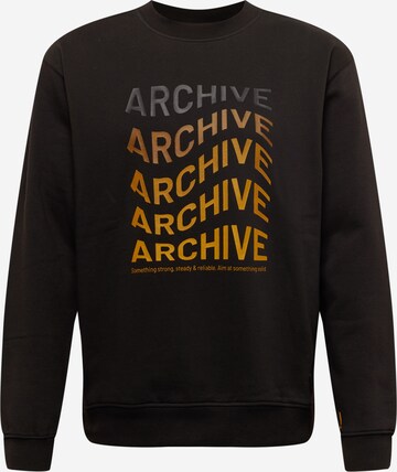 !Solid Sweatshirt 'Darcio' in Black: front