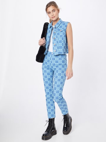 Regular Pantalon 'Emily' NEON & NYLON en bleu
