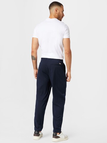 ARMANI EXCHANGE Regular Cargo trousers 'Tessuto' in Blue